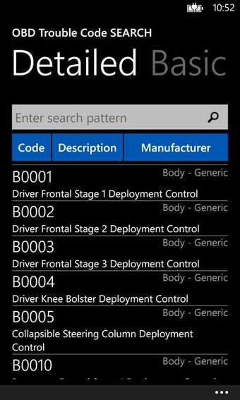 Image 0 for OBD Trouble Codes for Win…