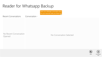 Image 0 for Reader for Whatsapp Backu…