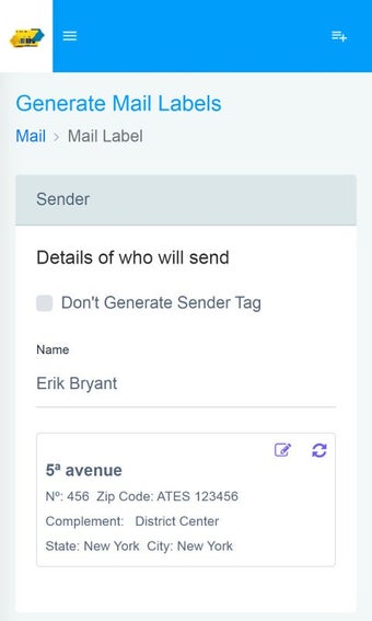 Imagen 0 para Mail Label Generator