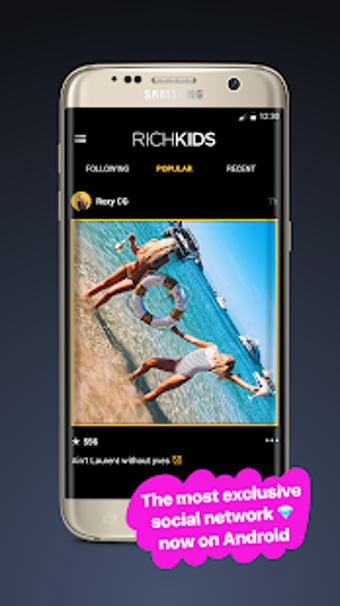Imagen 1 para Rich Kids social network