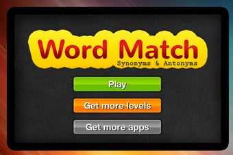 Image 0 for Word Match Synonyms & Ant…