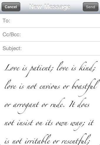 Image 0 for Fonts + Mail
