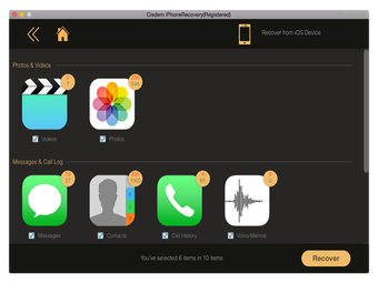 Imagen 1 para Cisdem iPhoneRecovery