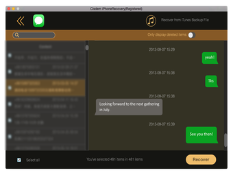 Imagen 5 para Cisdem iPhoneRecovery