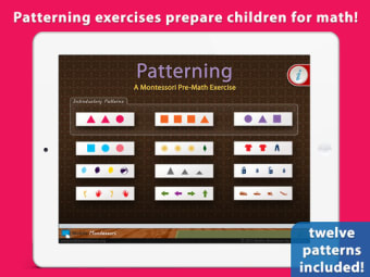 Image 0 for Patterning - A Montessori…