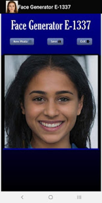 Image 0 for Face Generator E-1337