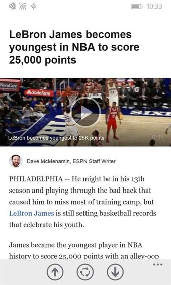 Image 1 for ESPN for Windows 10
