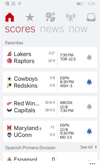 Imagen 1 para ESPN for Windows 10