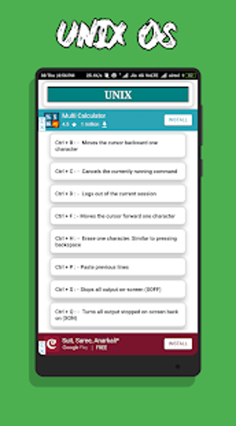 Image 0 for OS Shortcut Keys:Linux, U…