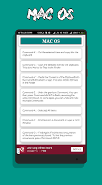 Image 3 for OS Shortcut Keys:Linux, U…