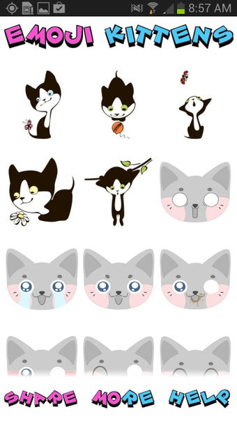 Imagen 3 para Emoji World   Kittens