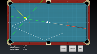 Imagen 1 para Billard Aiming Calculator…