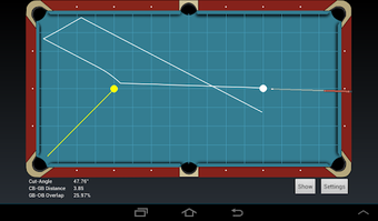 Imagen 2 para Billard Aiming Calculator…