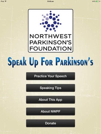 Imagen 0 para Speak Up For Parkinson's