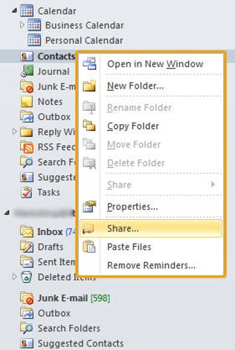 Image 0 for ShareContacts for Outlook