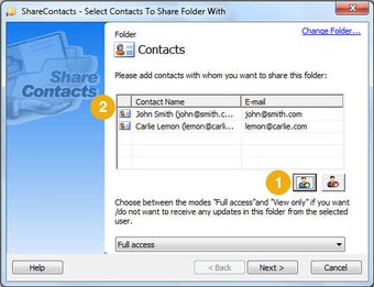 Image 1 for ShareContacts for Outlook