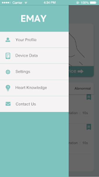 Image 0 for EMAY Portable ECG Monitor
