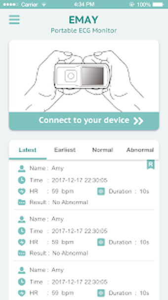 Image 3 for EMAY Portable ECG Monitor