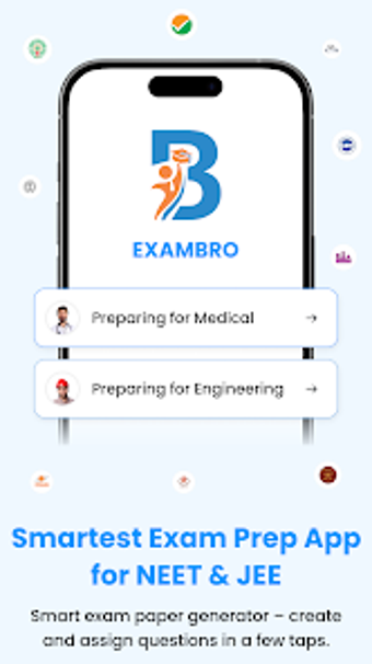 Image 0 for ExamBro  JEE NEET Paper M…