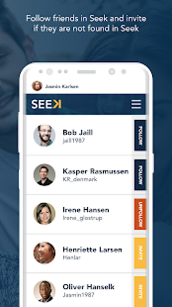 Imagen 1 para Seek Contacts