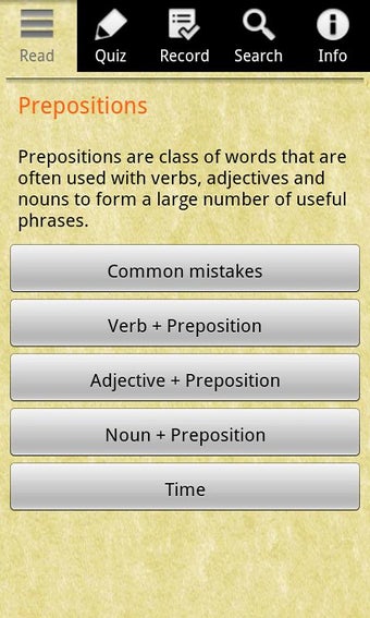 Image 3 for English Grammar -Preposit…