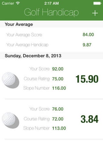 Imagen 0 para Instant Golf Handicap