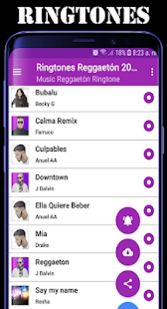 Imagen 1 para Reggaeton Ringtone Free 2…