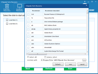 Image 1 for OSpeedy Data Recovery