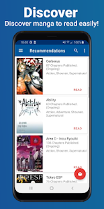 Imagen 1 para Kyanite - Manga reader!