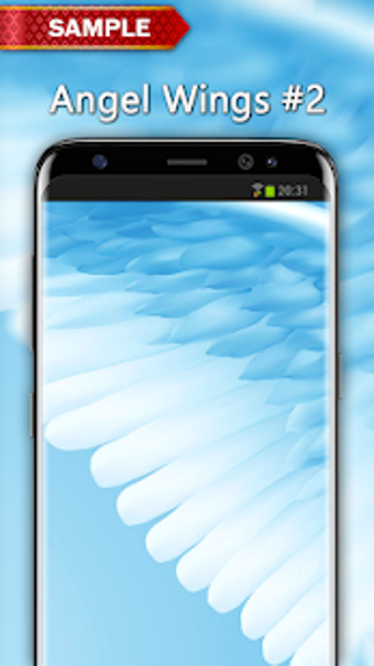 Imagen 2 para Angel Wings Wallpaper