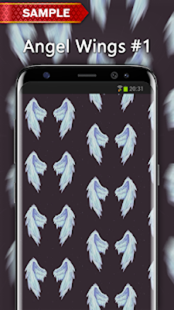 Imagen 1 para Angel Wings Wallpaper