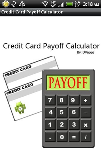 Imagen 0 para Credit Card Payoff Calcul…