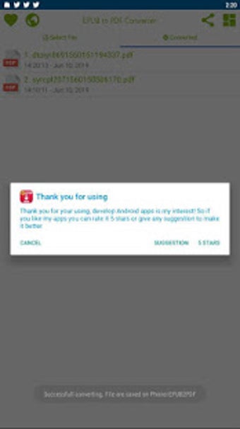 Image 3 for EPUB to PDF Converter