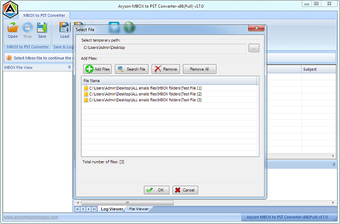 Image 0 for Aryson MBOX to PST Conver…