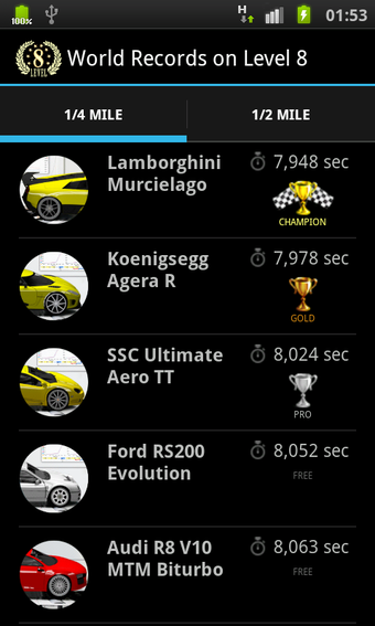 Imagen 1 para Drag Racing World Record …