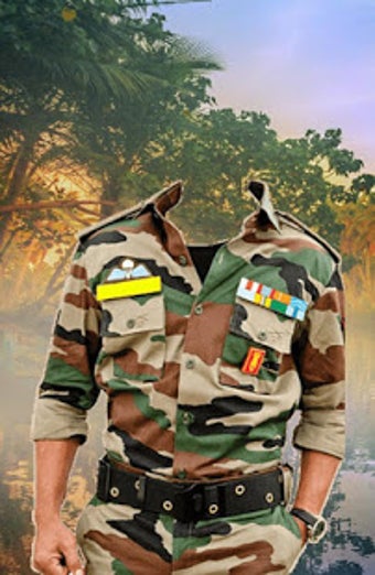 Image 0 for Army Photo Suit Editor