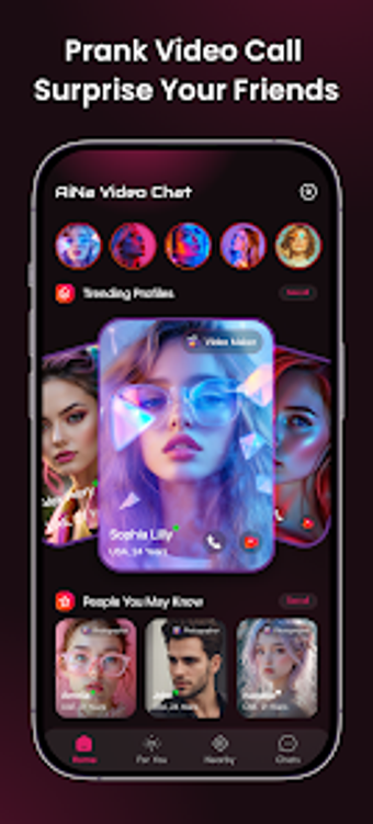 Image 0 for Prank Video Call  AiNa Ch…