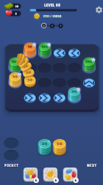 Imagen 0 para Coin Twist: Sort  Merge