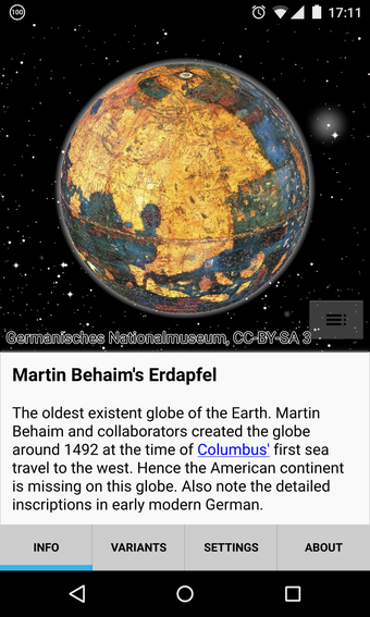 Imagen 0 para Behaim Globe