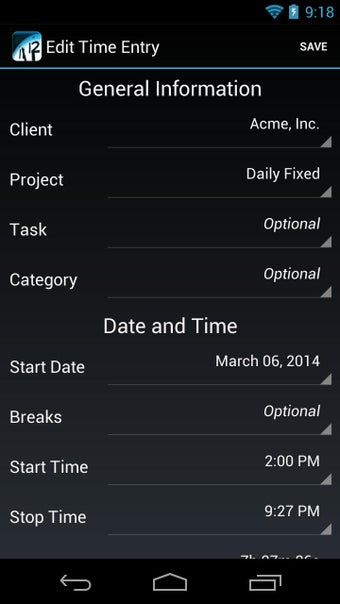 Image 4 for Time Master - Time Tracki…