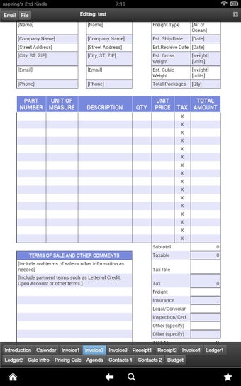 Image 3 for Sales Invoice