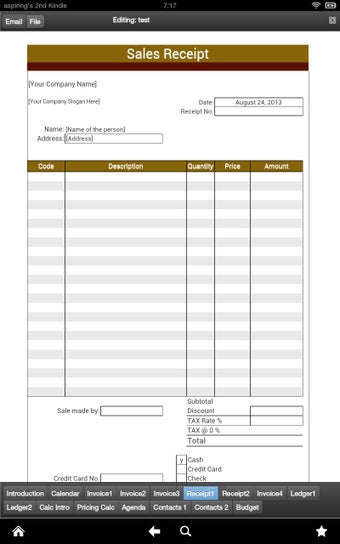 Image 3 for Sales Invoice