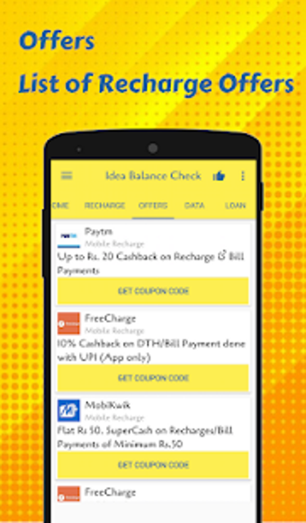 Imagen 0 para App for Idea Recharge & I…