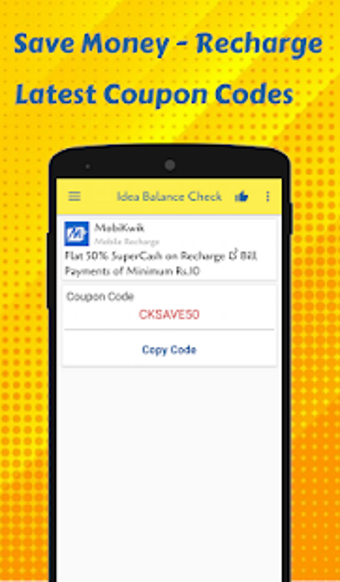 Imagen 1 para App for Idea Recharge & I…
