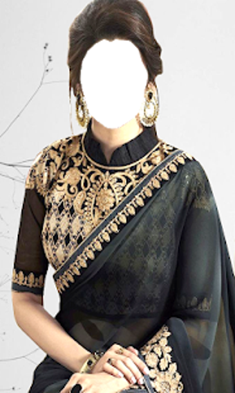 Image 1 for Women Saree Photo Editor