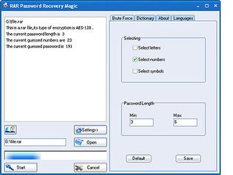 Image 0 for RAR Password Recovery Mag…