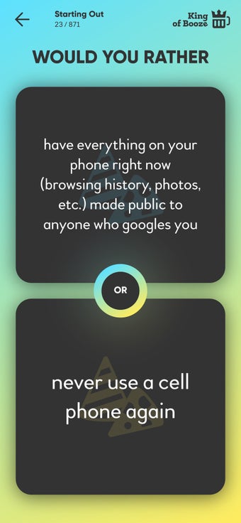 Image 0 for Would You Rather? Adult
