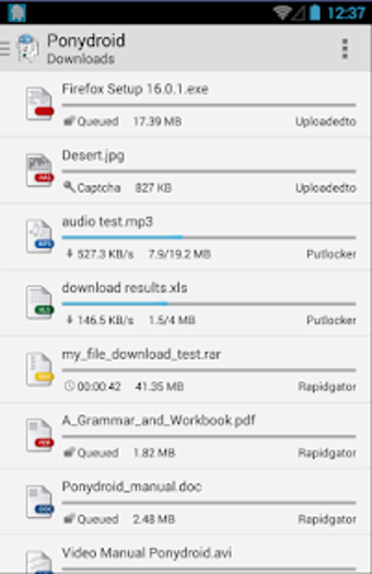 Image 3 for Ponydroid Download Manage…