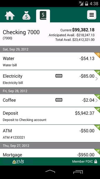 Imagen 3 para EVB Business Mobile Banki…