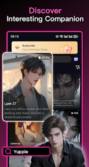 Imagen 0 para Diari - AI Character Chat